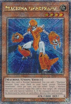 Machina Gearframe (Quarter Century Secret Rare) — Quarter Century Bonanza