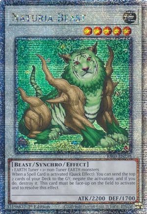 Naturia Beast (Quarter Century Secret Rare) — Quarter Century Bonanza