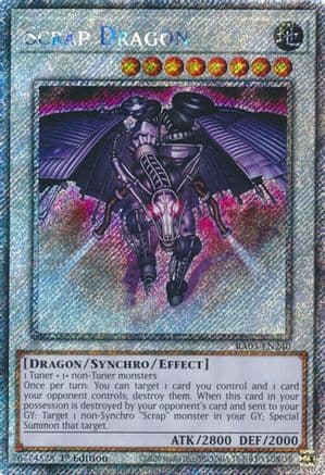 Scrap Dragon (Platinum Secret Rare) — Quarter Century Bonanza