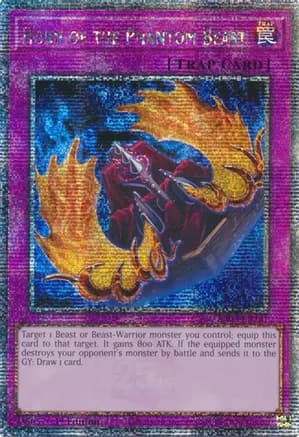 Horn of the Phantom Beast (Quarter Century Secret Rare) — Quarter Century Bonanza
