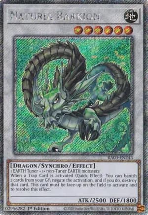 Naturia Barkion (Platinum Secret Rare) — Quarter Century Bonanza