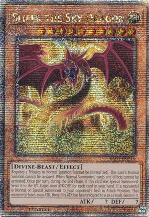 Slifer the Sky Dragon (Quarter Century Secret Rare) — Quarter Century Bonanza