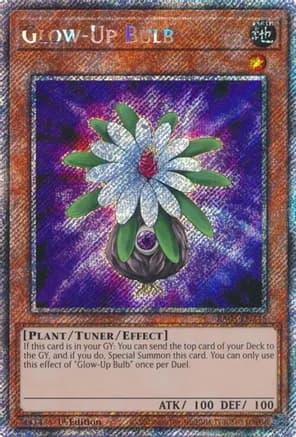 Glow-Up Bulb (Platinum Secret Rare) — Quarter Century Bonanza