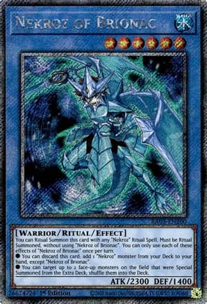 Nekroz of Brionac (Platinum Secret Rare) — Quarter Century Bonanza