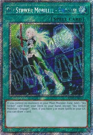Sky Striker Mobilize - Engage! (Platinum Secret Rare) — Quarter Century Bonanza