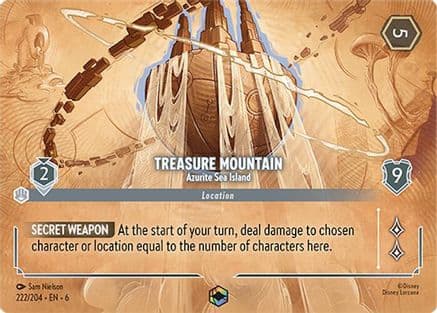 Treasure Mountain - Azurite Sea Island (Enchanted) — Azurite Sea