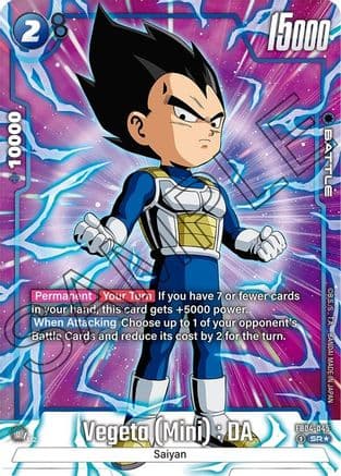 Vegeta (Mini) : DA (Alternate Art) — Ultra Limit