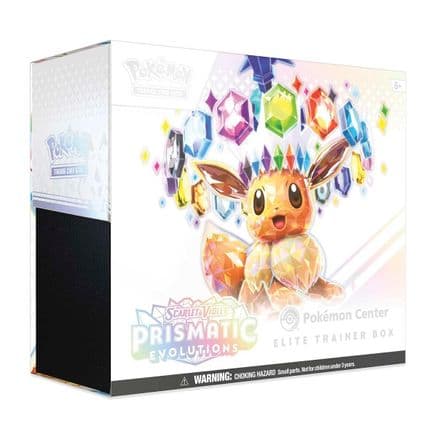 Prismatic Evolutions Pokemon Center Elite Trainer Box (Exclusive) — SV: Prismatic Evolutions