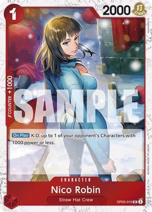 Nico Robin (Jolly Roger Foil) — Premium Booster -The Best-