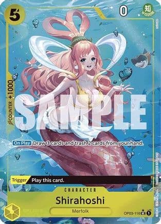 Shirahoshi (OP03-116) (Full Art) — Premium Booster -The Best-