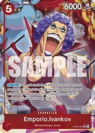 Emporio.Ivankov (Full Art) — Premium Booster -The Best-