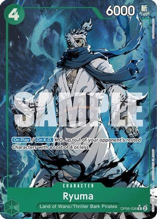 Ryuma (Alternate Art) — Premium Booster -The Best-