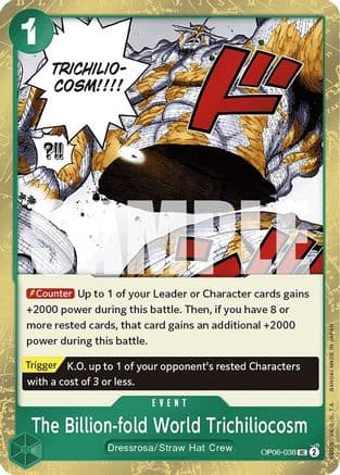 The Billion-fold World Trichiliocosm (Jolly Roger Foil) — Premium Booster -The Best-