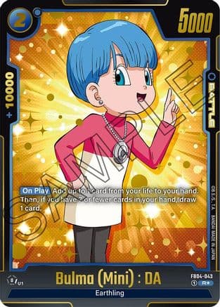 Bulma (Mini) : DA (Alternate Art) — Ultra Limit
