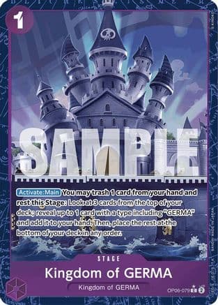 Kingdom of GERMA (Alternate Art) — Premium Booster -The Best-