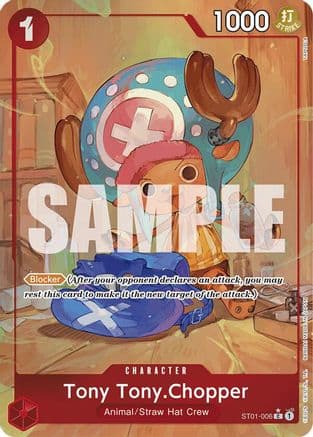 Tony Tony.Chopper (ST01-006) (Alternate Art) — Premium Booster -The Best-