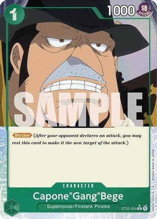 Capone"Gang"Bege (ST02-004) (Full Art) — Premium Booster -The Best-