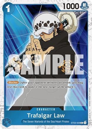 Trafalgar Law (ST03-008) (Jolly Roger Foil) — Premium Booster -The Best-