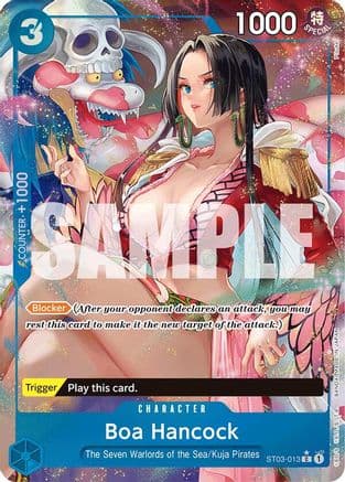 Boa Hancock (ST03-013) (Alternate Art) — Premium Booster -The Best-