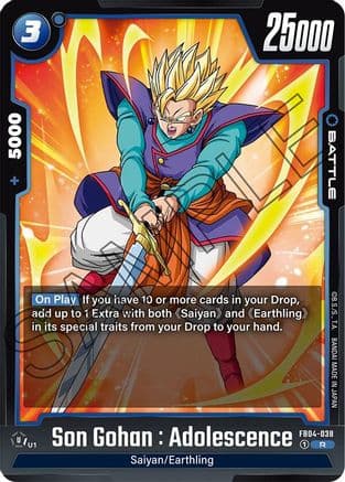 Son Gohan : Adolescence - FB04-038 — Ultra Limit