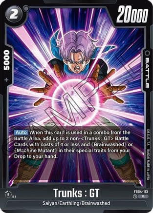 Trunks : GT - FB04-113 — Ultra Limit