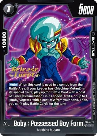 Baby : Possessed Boy Form — Ultra Limit Release Event Cards