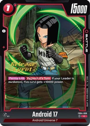 Android 17 — Ultra Limit Release Event Cards