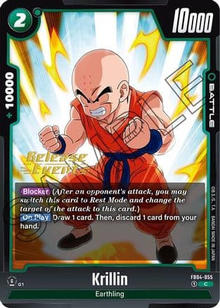 Krillin — Ultra Limit Release Event Cards
