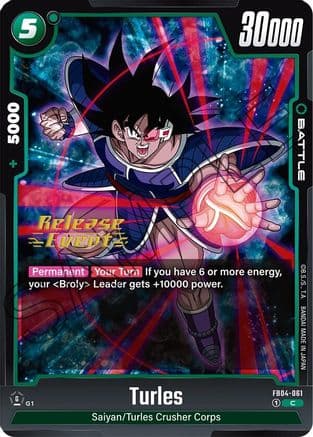 Turles — Ultra Limit Release Event Cards