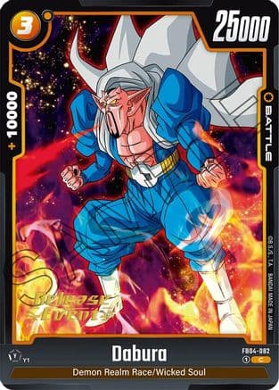 Dabura — Ultra Limit Release Event Cards