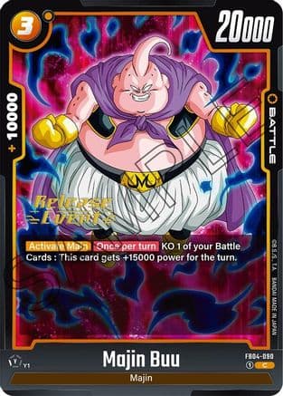 Majin Buu — Ultra Limit Release Event Cards