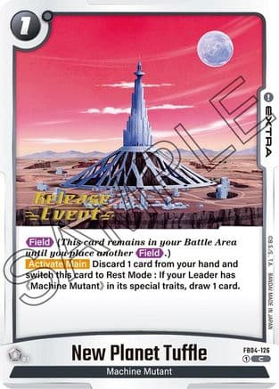 New Planet Tuffle — Ultra Limit Release Event Cards