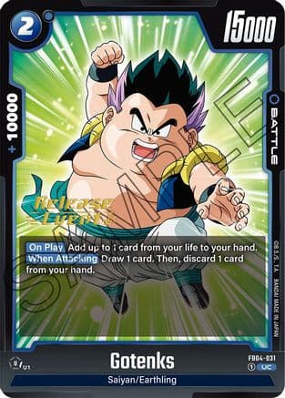 Gotenks - FB04-031 — Ultra Limit Release Event Cards