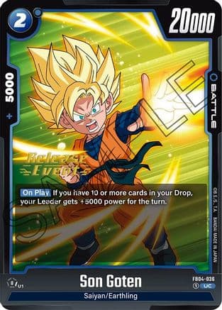 Son Goten — Ultra Limit Release Event Cards