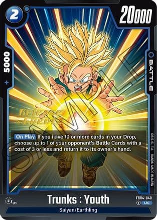 Trunks : Youth — Ultra Limit Release Event Cards