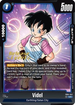 Videl — Dragon Ball Super: Fusion World card