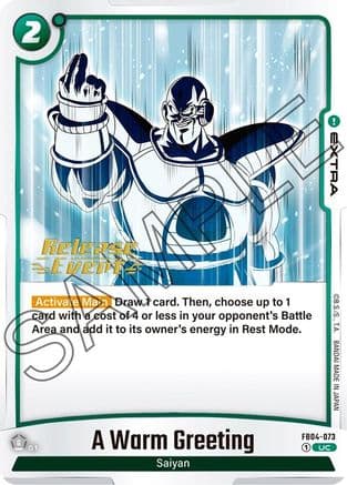 A Warm Greeting — Ultra Limit Release Event Cards