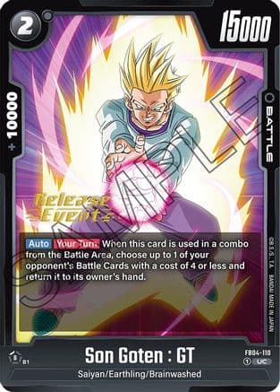Son Goten : GT — Ultra Limit Release Event Cards