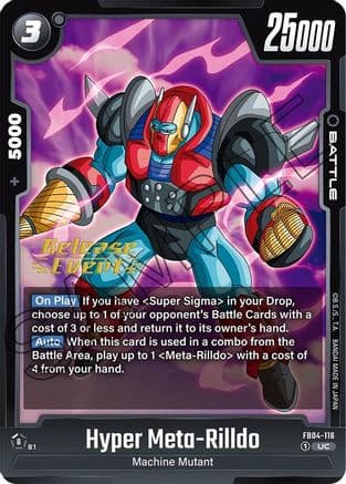 Hyper Meta-Rilldo — Dragon Ball Super: Fusion World card