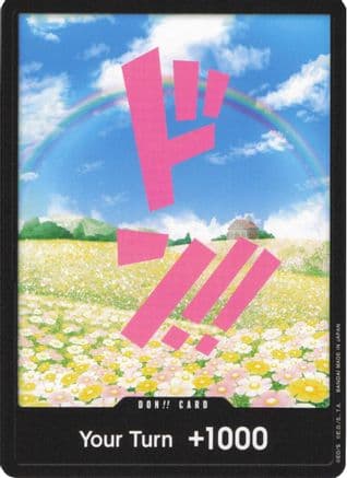 DON!! Card (Rebecca) — Premium Booster -The Best-