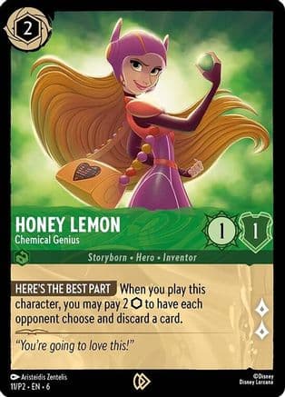 Honey Lemon - Chemical Genius — Disney Lorcana Promo Cards