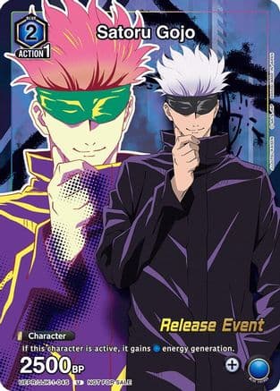 Satoru Gojo (Release Event Participation) — UE03BT: Jujutsu Kaisen Release Event Cards