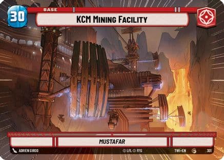 KCM Mining Facility // Clone Trooper (Hyperspace) — Twilight of the Republic Star Wars: Unlimited card by Amlie Hutt