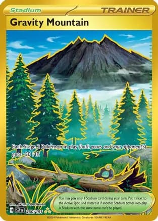 Gravity Mountain - 250/191 — SV08: Surging Sparks