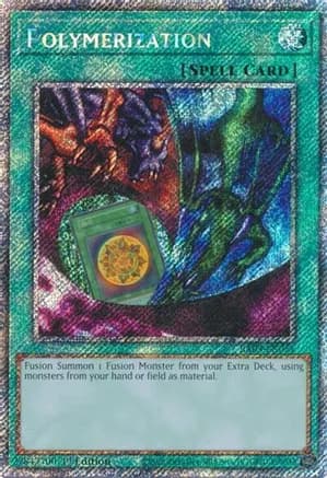 Polymerization (A) (Alternate Art) (Platinum Secret Rare) — Quarter Century Bonanza
