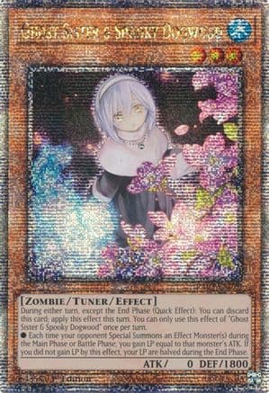 Ghost Sister & Spooky Dogwood (Alternate Art) (Quarter Century Secret Rare) — Quarter Century Bonanza
