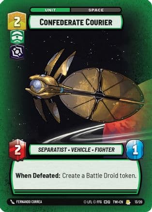 Confederate Courier — Twilight of the Republic: Weekly Play Promos
