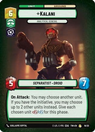 Kalani - Analytical General — Twilight of the Republic: Weekly Play Promos