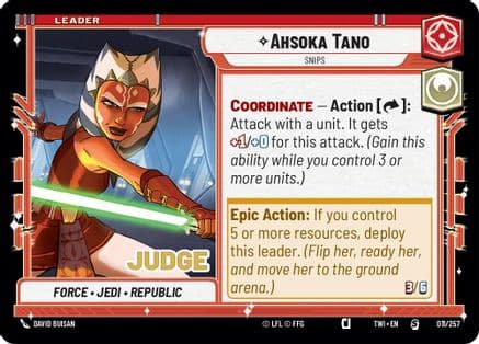 Ahsoka Tano - Snips — Judge Promos