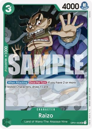 Raizo (Reprint) — Premium Booster -The Best-